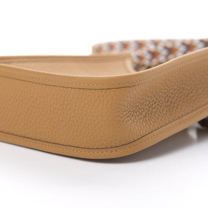 Hermes Taurillon Clemence Allegro Evelyne TPM Sesame 10 of 11