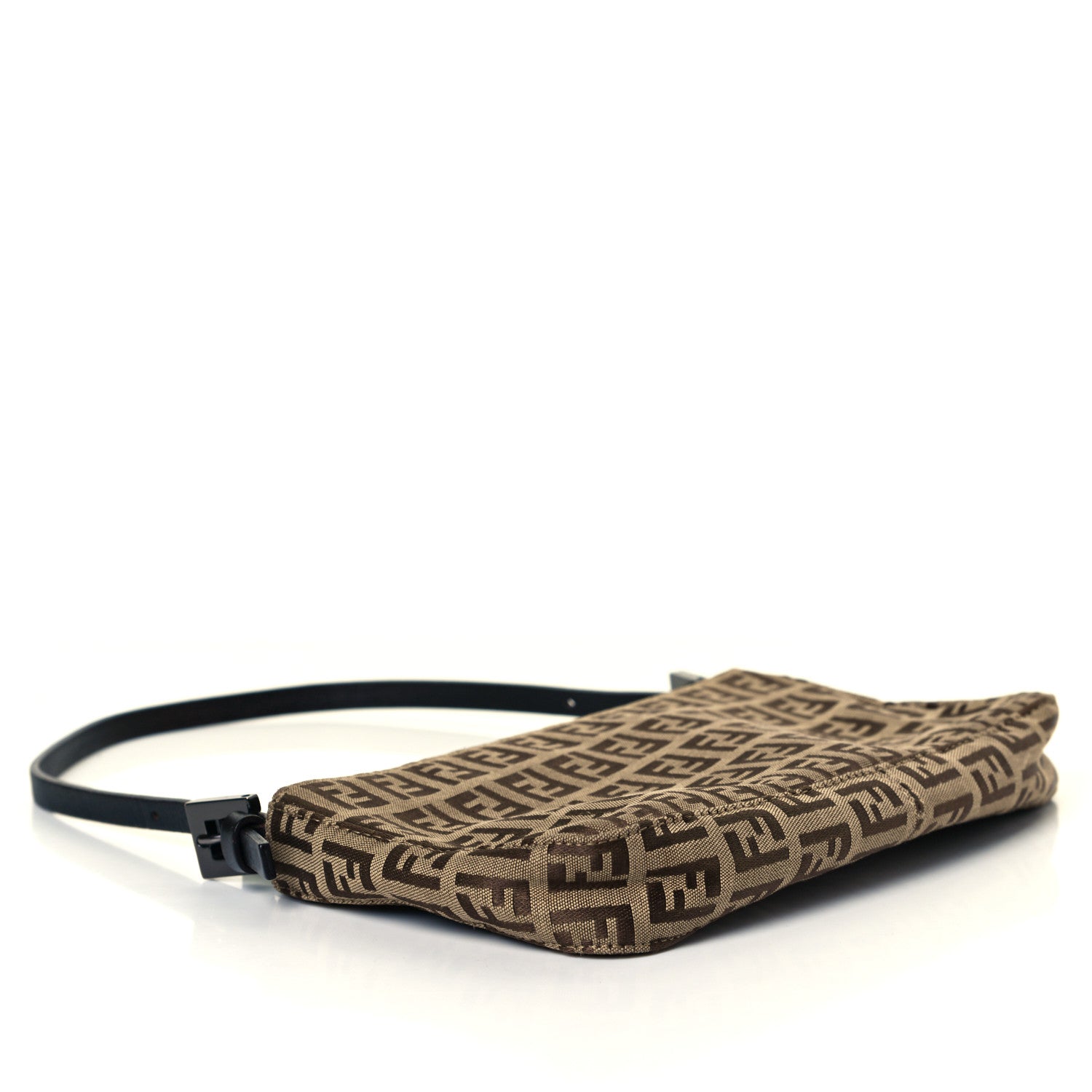 Fendi Zucchino Pochette Dark Brown 3 of 6