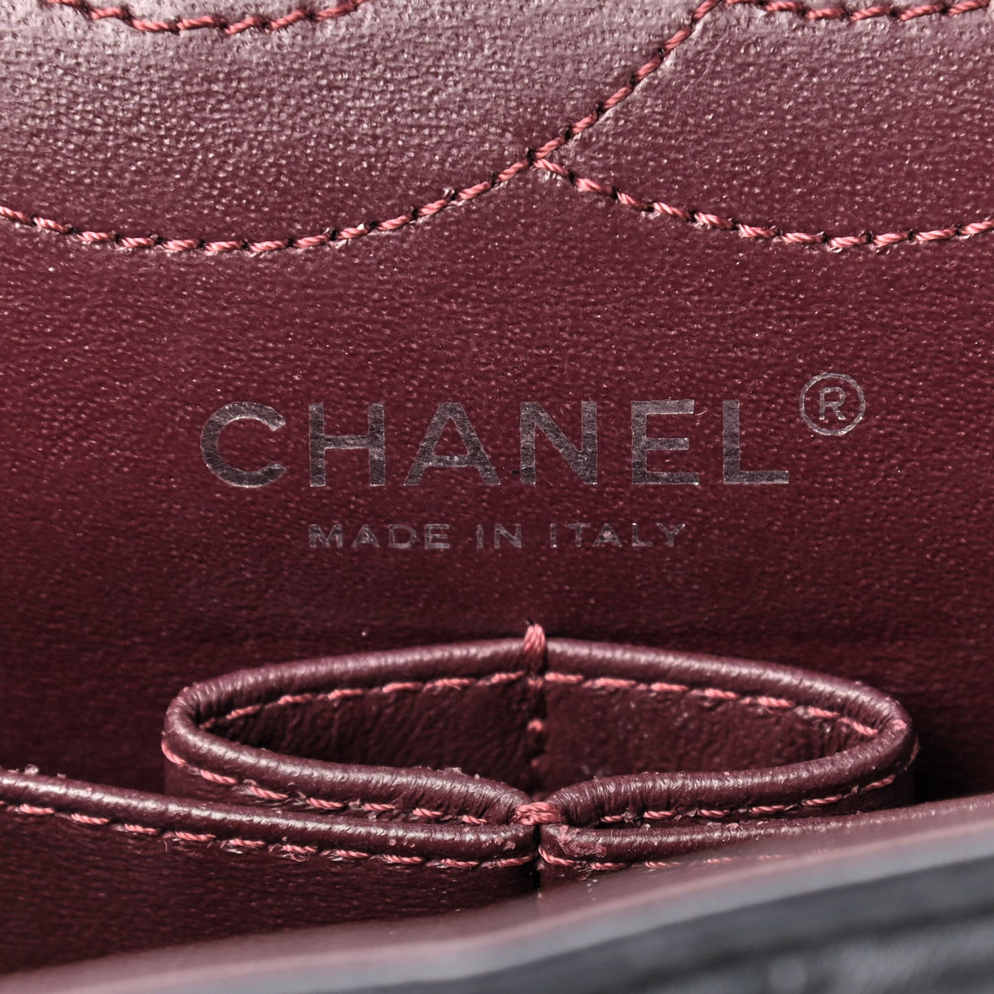 Aged Calfskin Quilted 2.55 Reissue 226 Flap Black