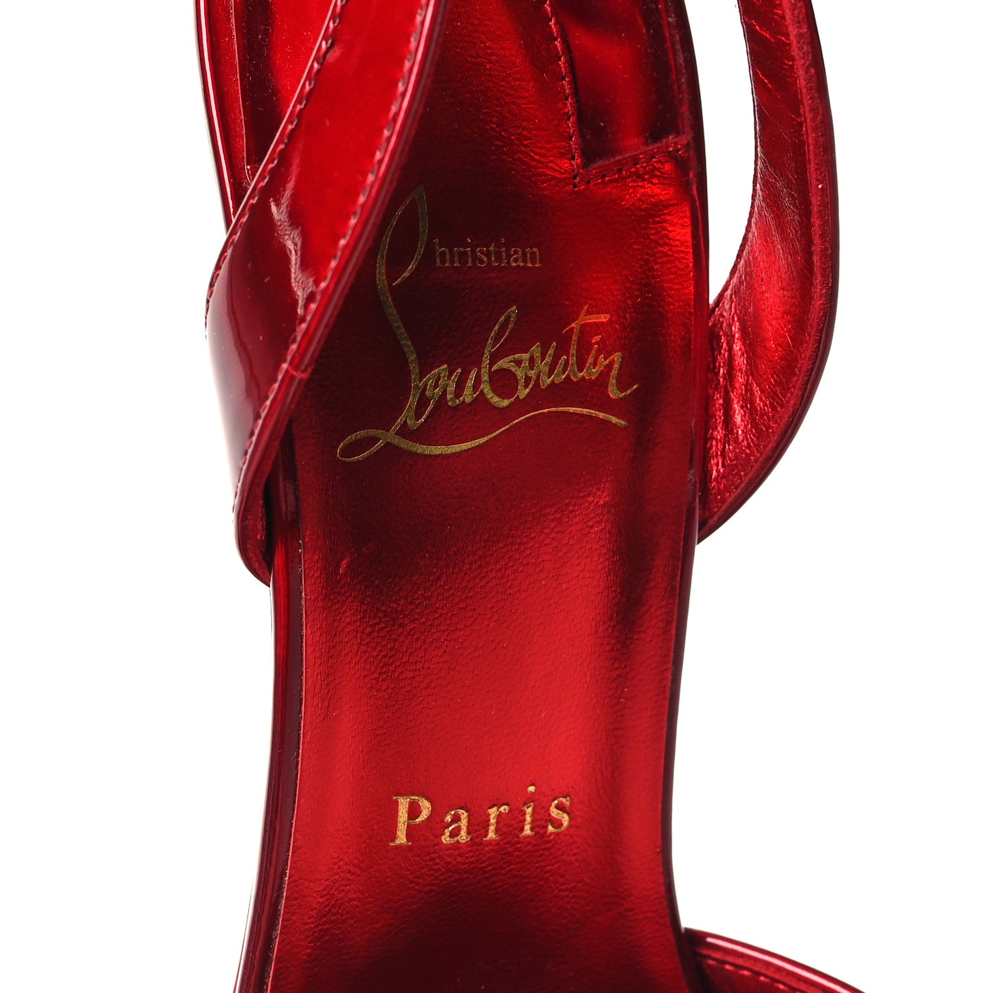 Patent Psychic Astrid Sling 85 Pumps 38 Loubi