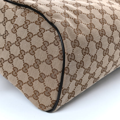 Gucci Monogram Travel Backpack Dark Brown 9 of 10