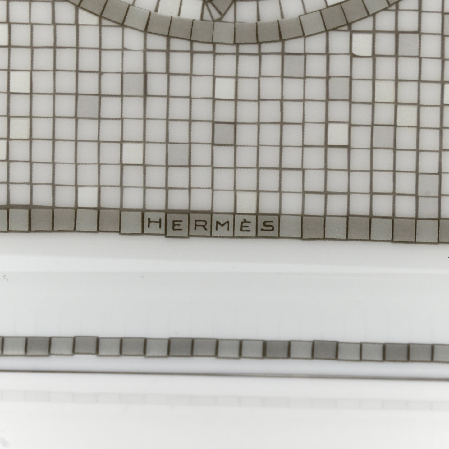 Porcelain Mosaique Au 24 Sushi Plate Platine