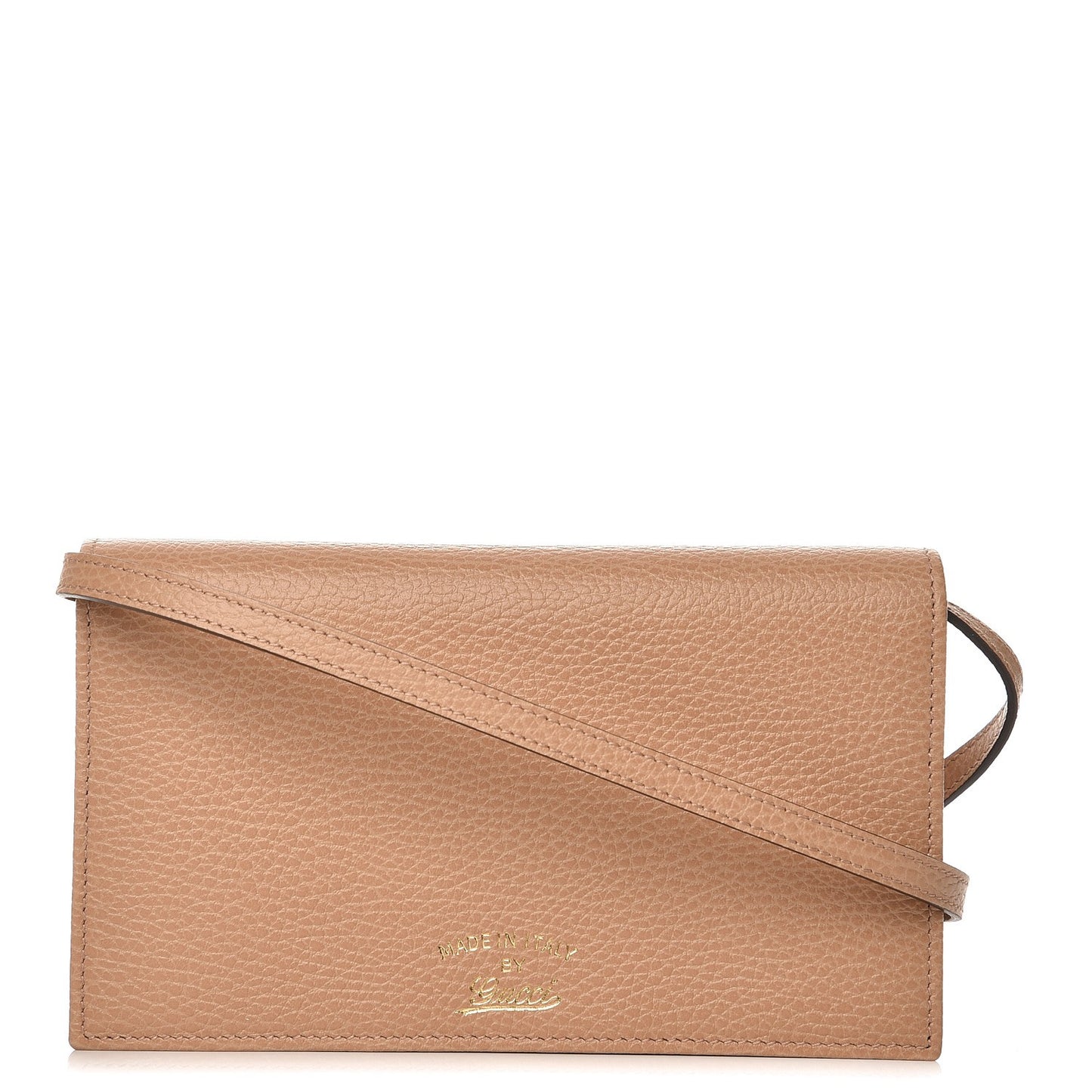 Dollar Calfskin Mini Swing Wallet Bag Camelia Mineral Blue