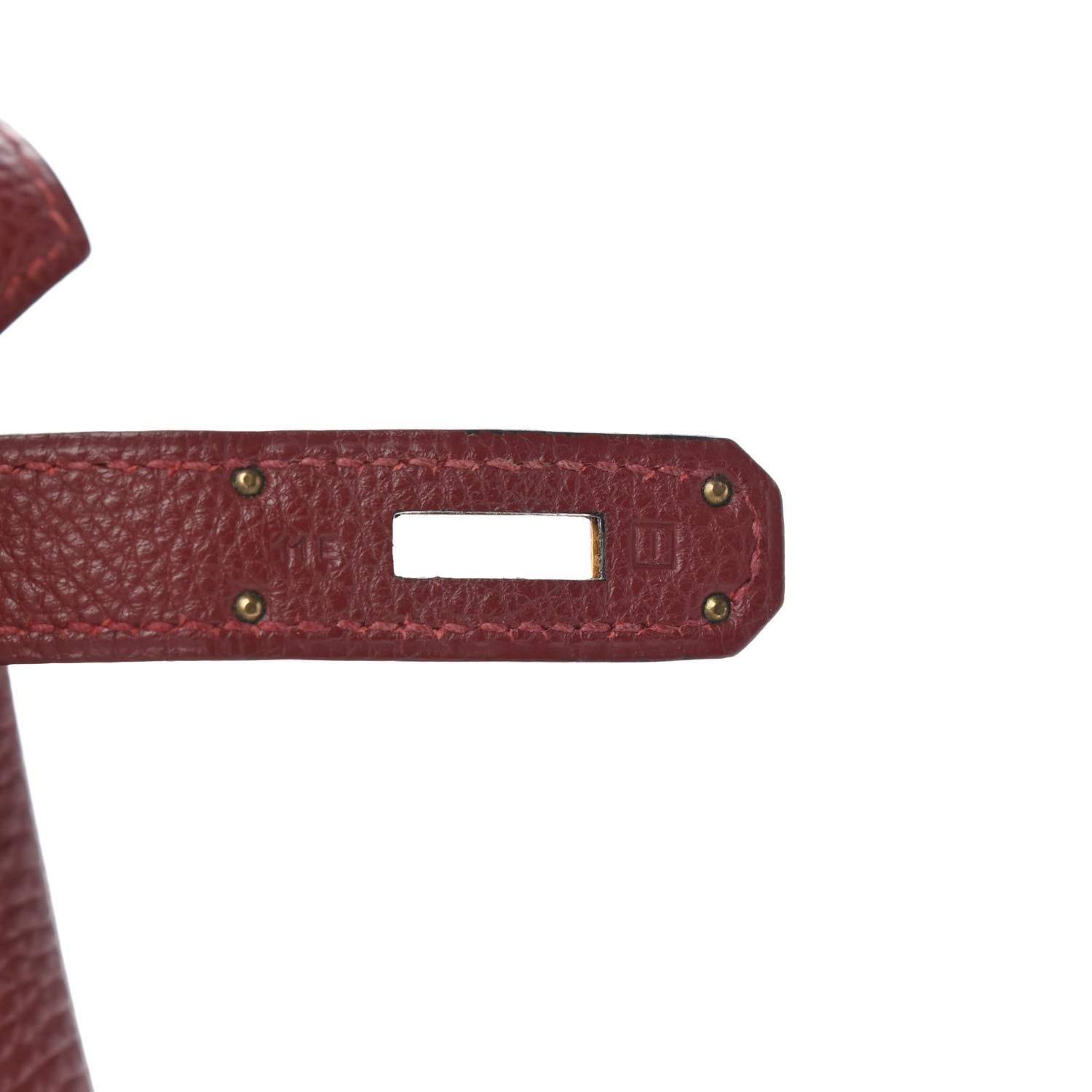 Hermes Togo Birkin 30 Rouge H 7 of 11
