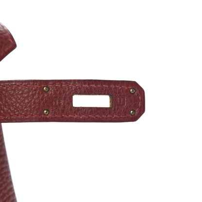 Hermes Togo Birkin 30 Rouge H 7 of 11