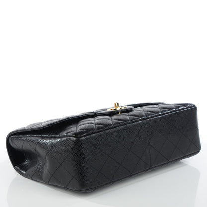Chanel Caviar Quilted Jumbo Single Flap Black 4 of 8