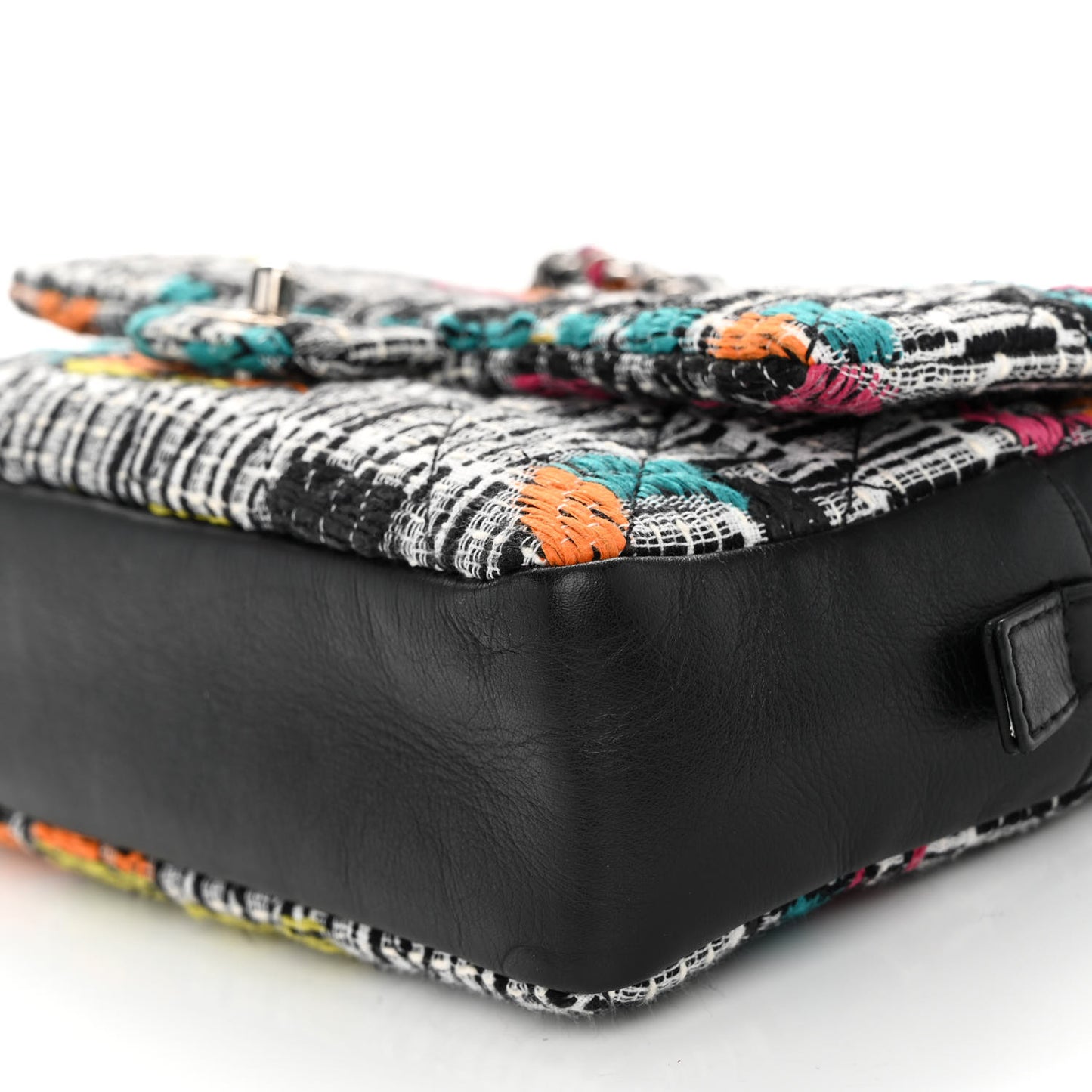 Fantasy Tweed Quilted Easy Flap Multicolor