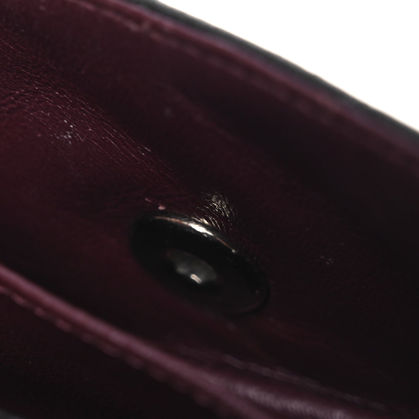 Lambskin Quilted Double Mini Flap Crossbody Black