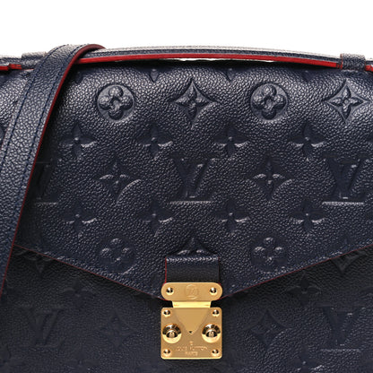 Louis Vuitton Empreinte Pochette Metis Marine Rouge 7 of 9
