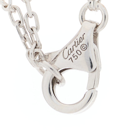 Cartier 18K White Gold Diamond LOVE Bracelet 3 of 5