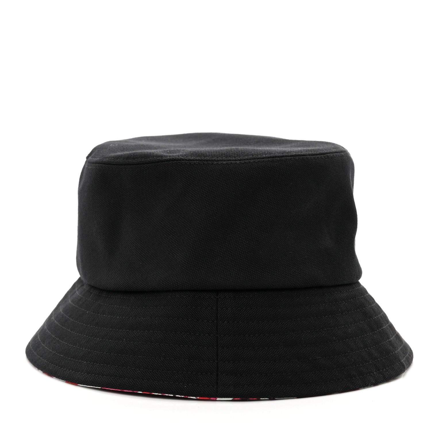 Chanel Cotton Pearl CC Bucket Hat M Black 5 of 7
