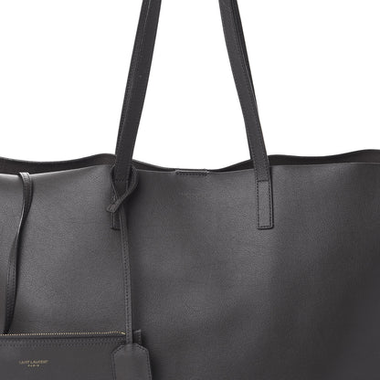 Saint Laurent Calfskin Large Shopping Tote Earth 9 of 11