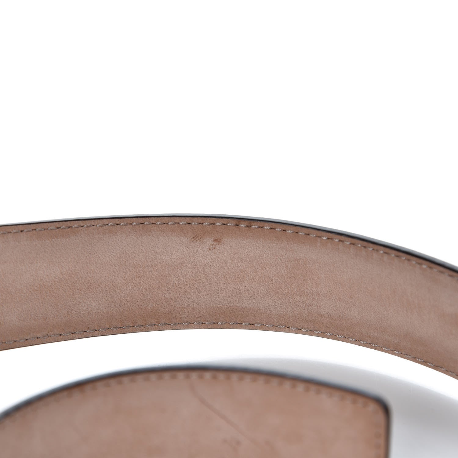 Gucci Calfskin Interlocking G Belt 100 40 Dark Brown 6 of 10