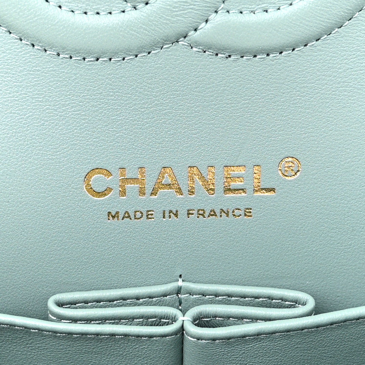Chanel Caviar Quilted Medium Double Flap Dark Green 6 of 10