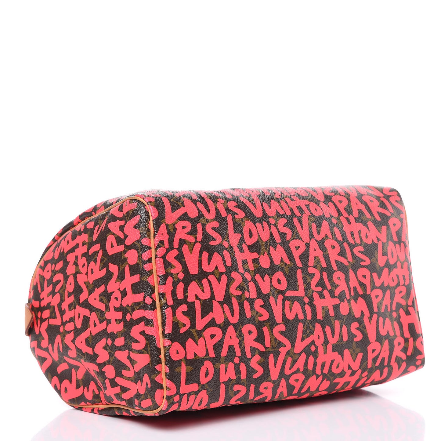 Monogram Graffiti Speedy 30 Fuchsia