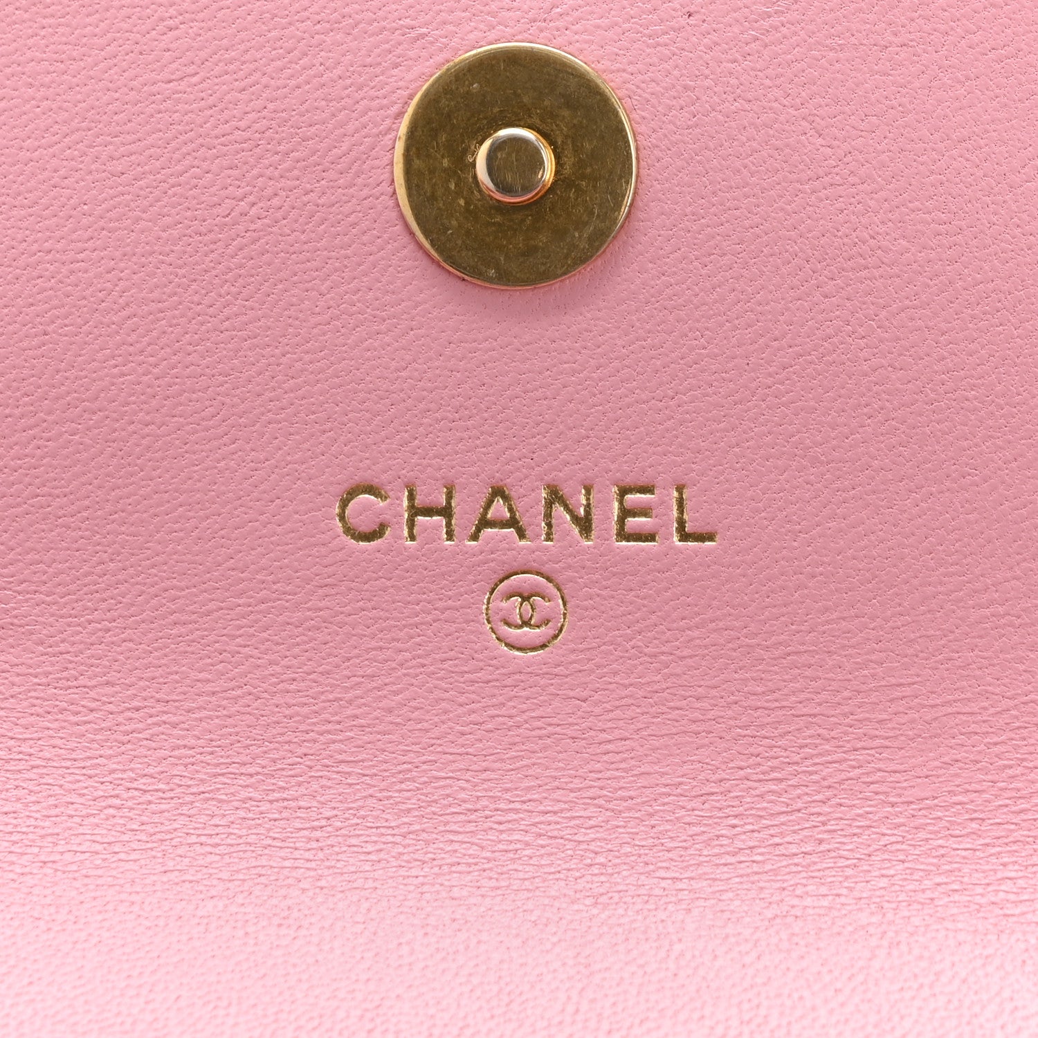Chanel Lambskin Quilted Pick Me Up Mini Wallet On Chain Light Pink 11 of 12
