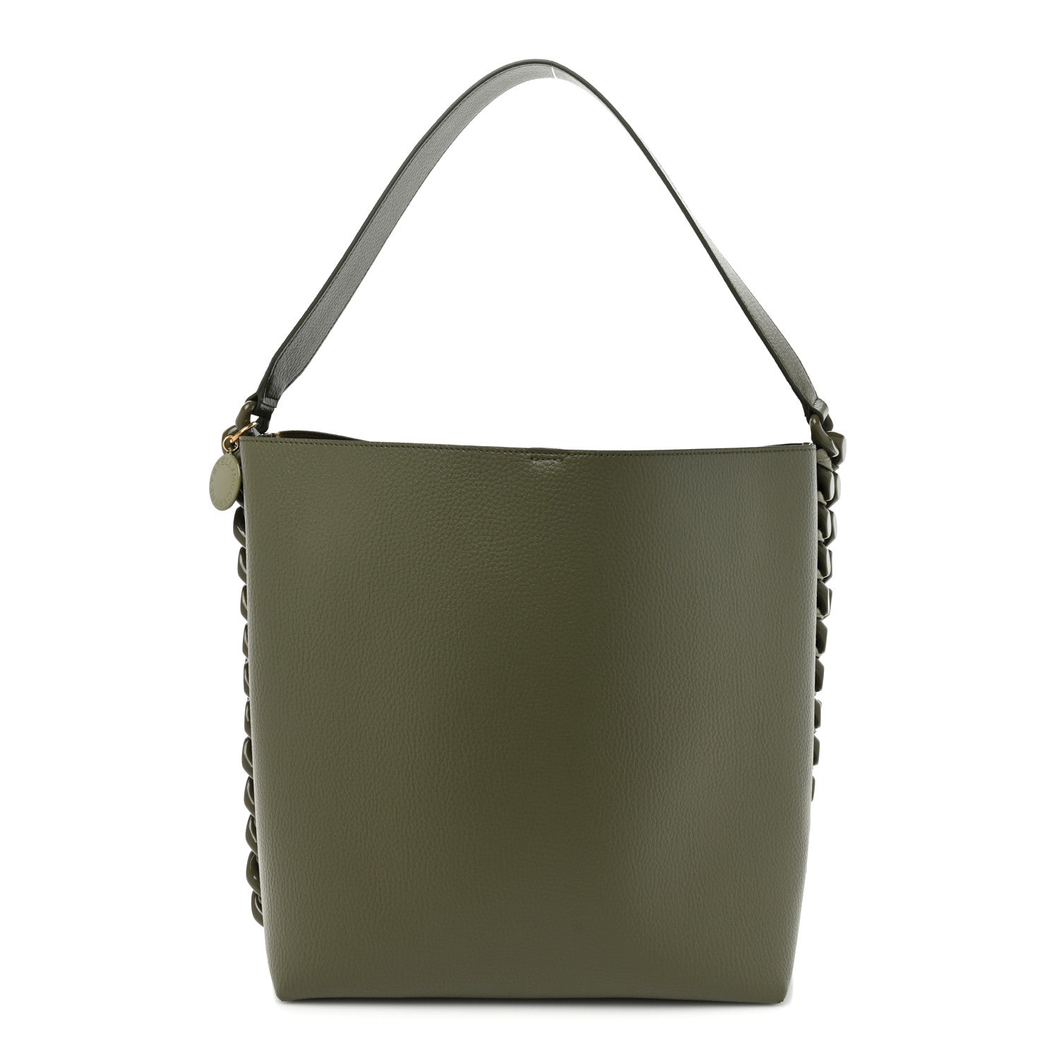 Stella McCartney Grainy Alter Mat Frayme Tote Khaki 1 of 9