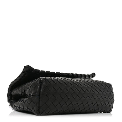 Bottega Veneta Nappa Intrecciato Baby Olimpia Shoulder Bag Black 4 of 9
