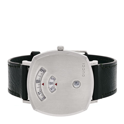 Gucci Stainless Steel Calfskin 38mm Grip Quartz Watch Green 2 of 5