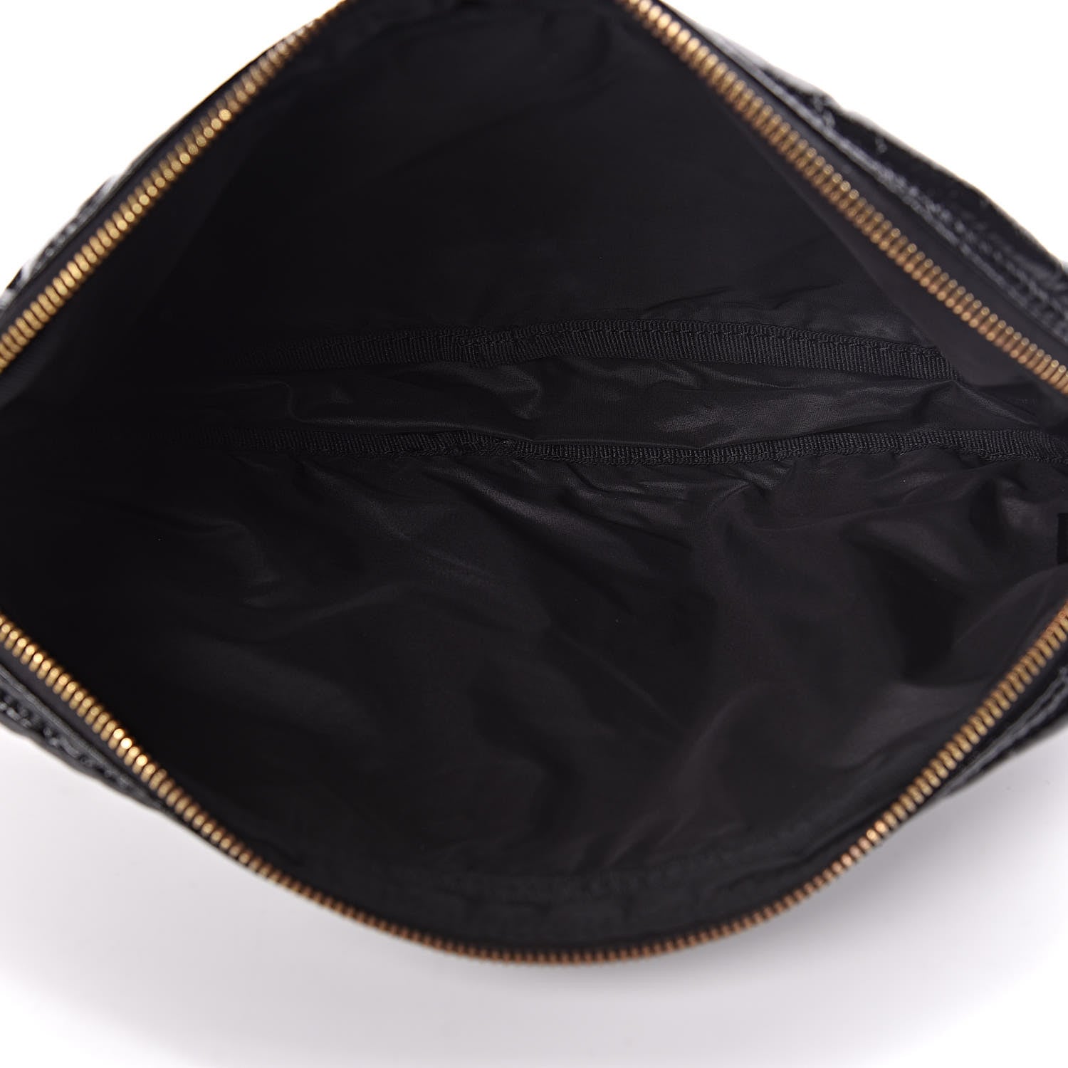 Prada Vernice Cosmetic Pouch Black 5 of 5