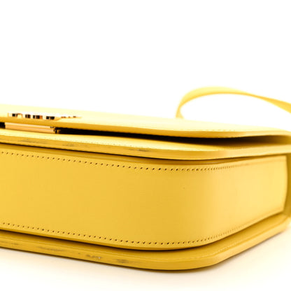 Loewe Silk Calfskin Small Goya Bag Yellow 10 of 11