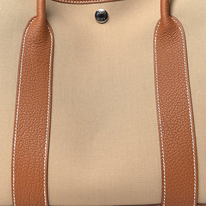 Hermes Toile Negonda Garden Party 30 TPM Trench Gold 8 of 10