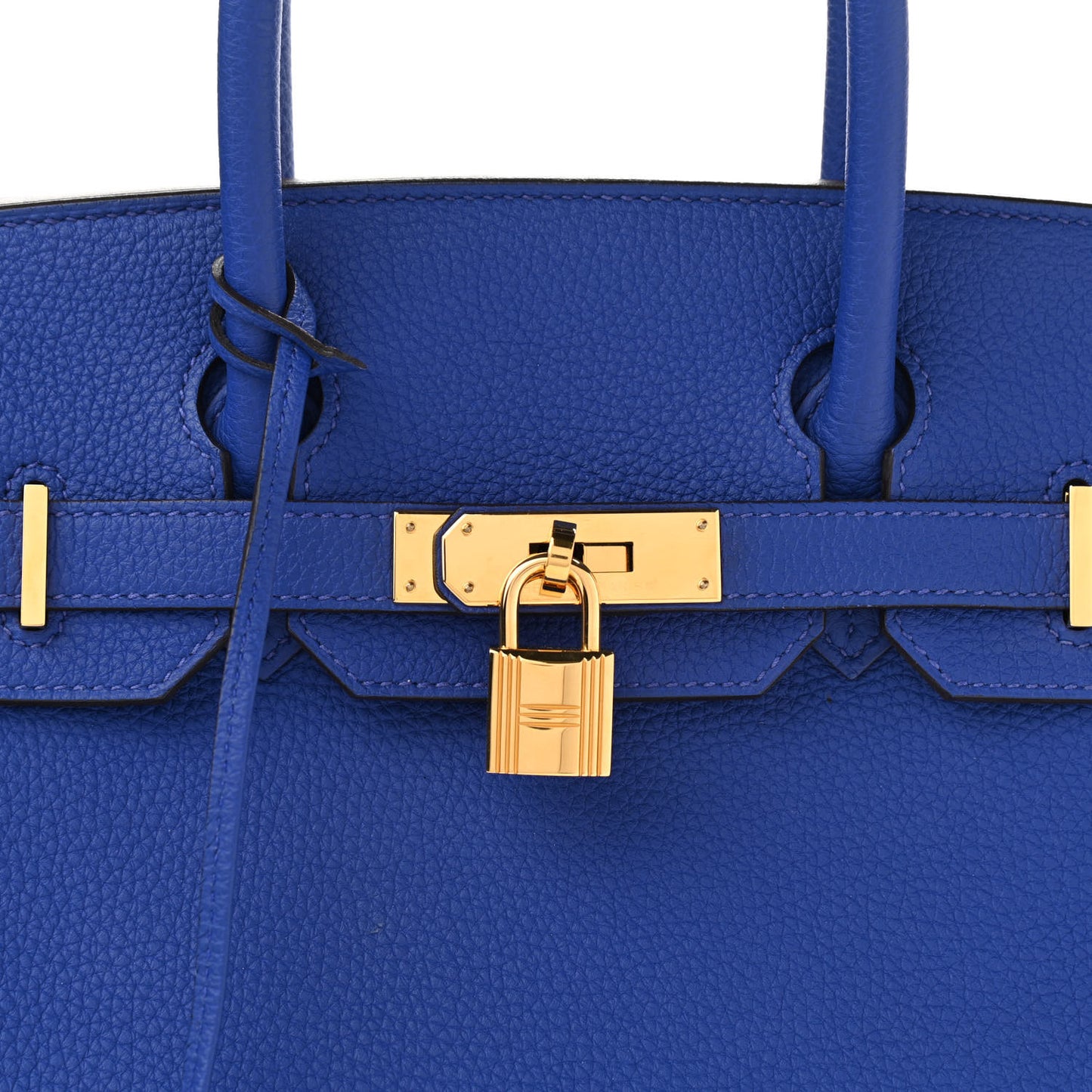 Togo Birkin 30 Bleu Electrique