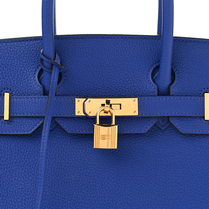 Hermes Togo Birkin 30 Bleu Electrique 8 of 11