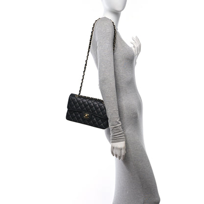 Chanel Caviar Quilted Small Double Flap Black 2 of 13