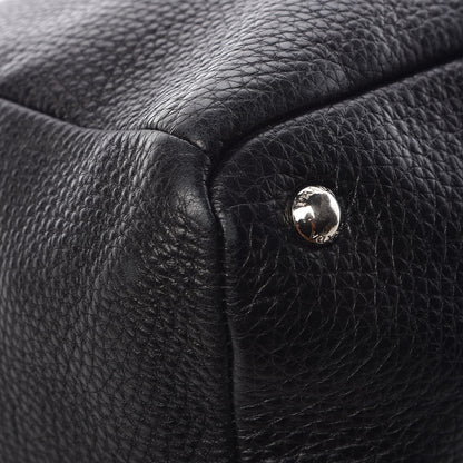Prada Vitello Daino Tote Black 12 of 13