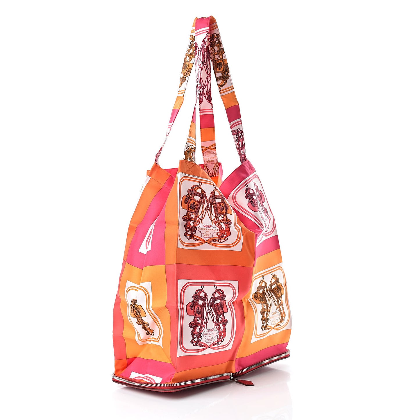 Buffle Brides de Gala Silky Pop Shopper Tote Rouge Garance