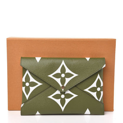 Louis Vuitton Monogram Giant Large Kirigami Pochette Kaki 8 of 8