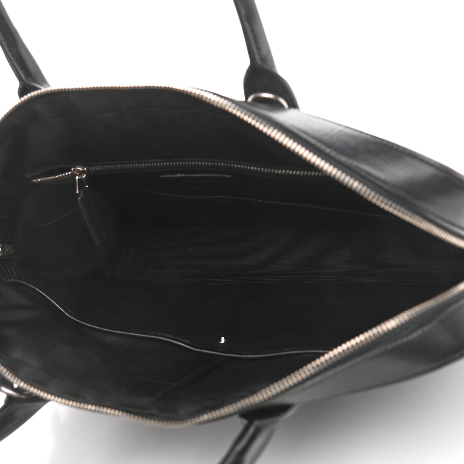 Saint Laurent Grain de Poudre Medium Museum Briefcase Black 5 of 10