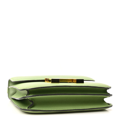 Hermes Epsom Constance 18 Vert Criquet 4 of 11