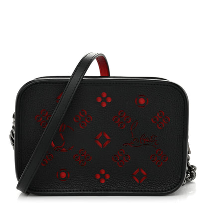 Christian Louboutin Calfskin Small Radioloubi Black 1 of 10
