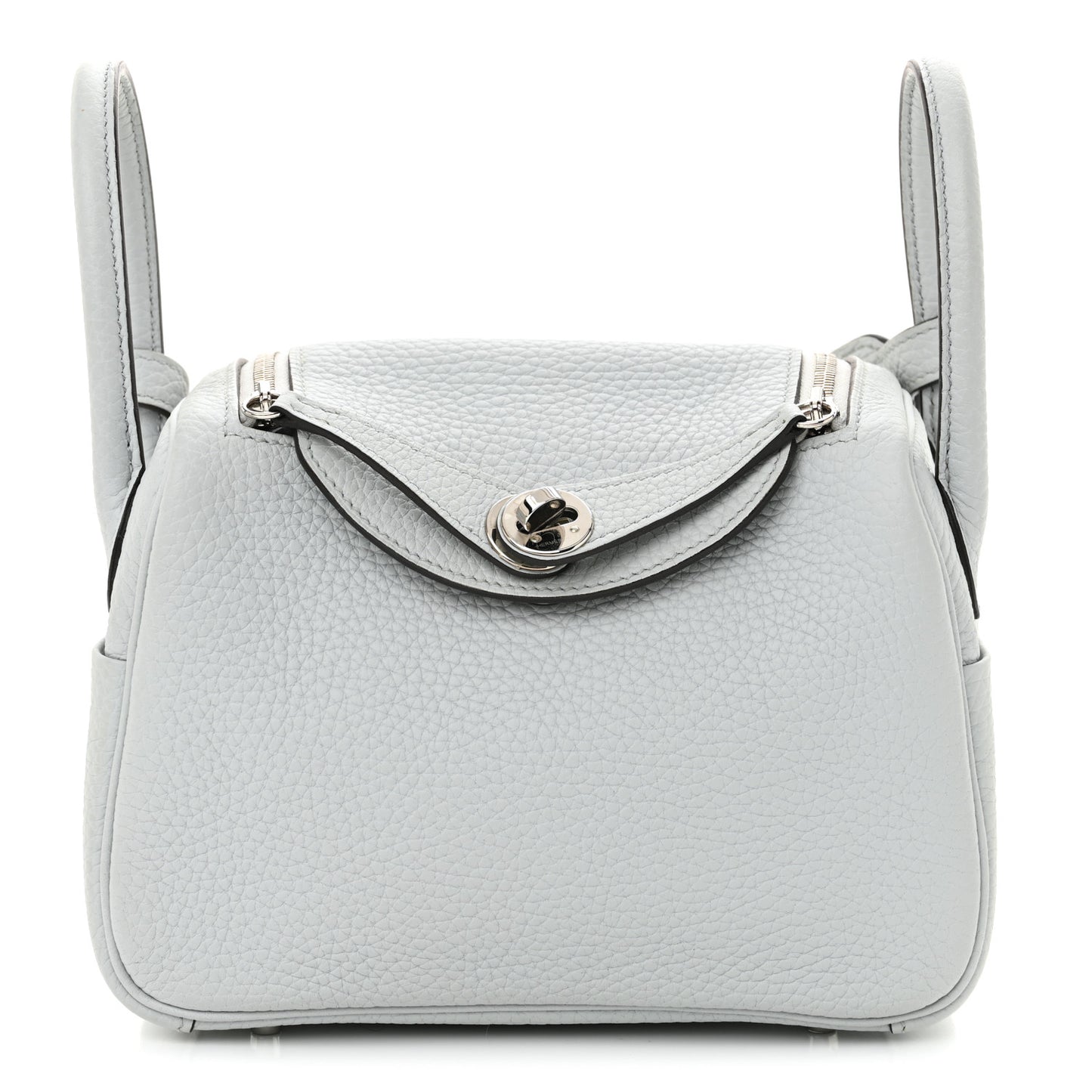 Taurillon Clemence Mini Lindy 20 Bleu Pale