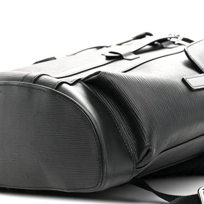 Louis Vuitton Epi Christopher Backpack PM Black 9 of 9