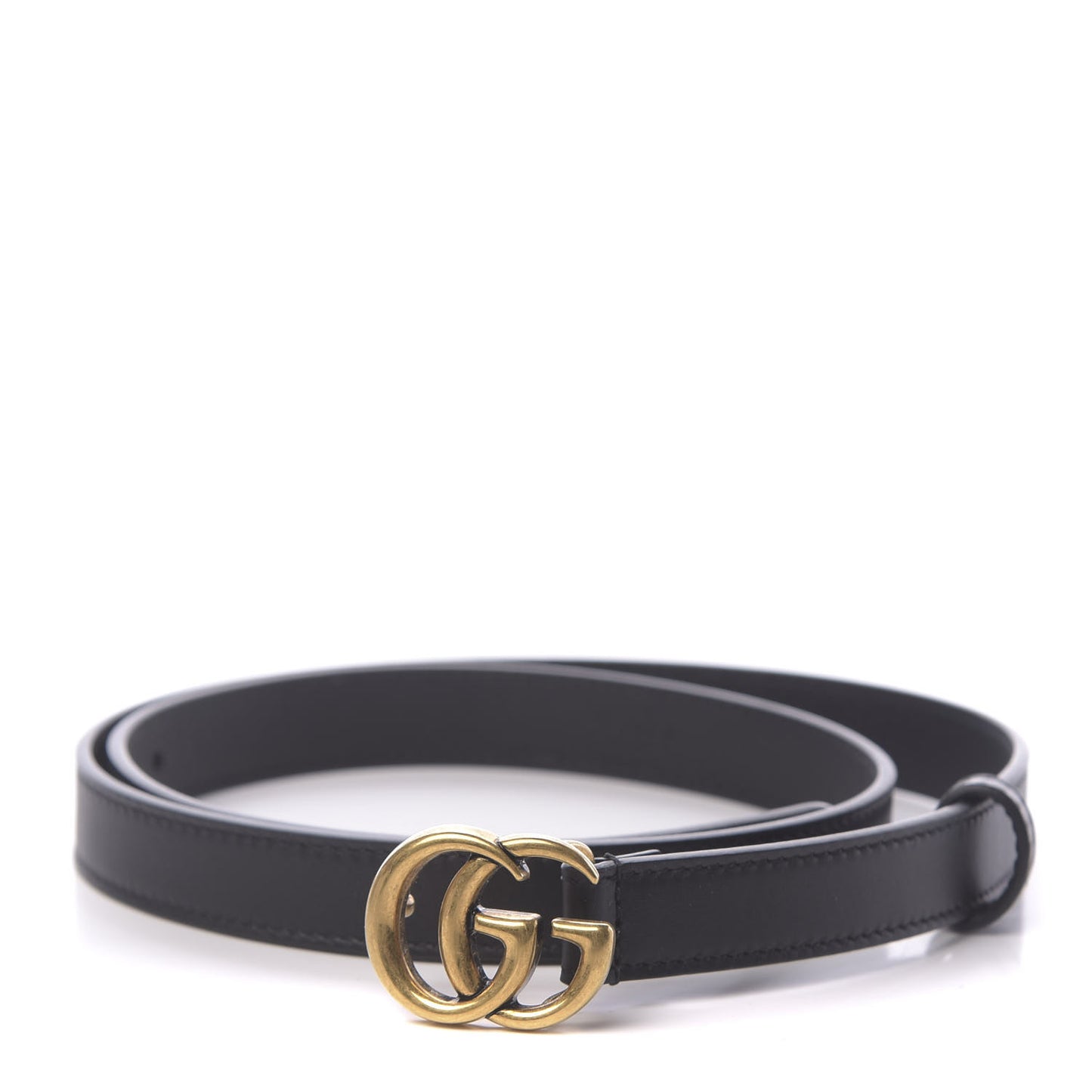 Calfskin Double G 20mm Belt 85 34 Black