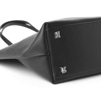 MCM Grained Calfskin Medium Yris Shopper Tote Black 6 of 9