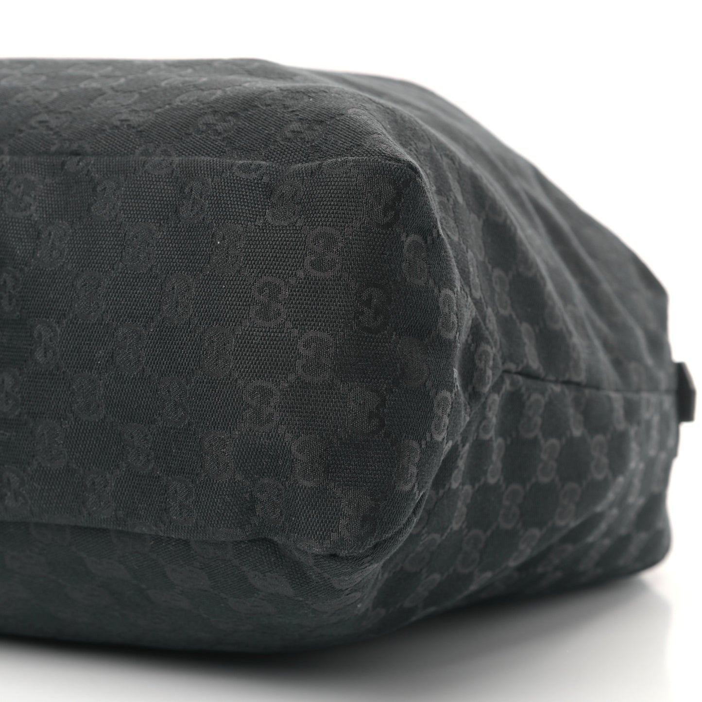 Monogram Large Horsebit Chain Hobo Black