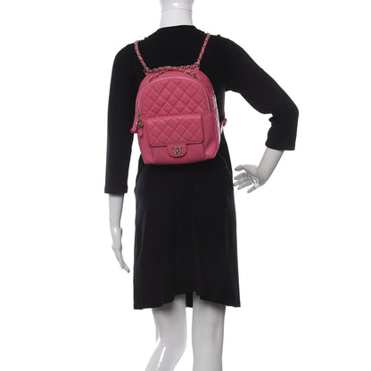 Chanel Caviar Quilted Large CC Day Backpack Pink 2 of 10