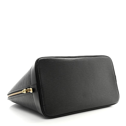 Louis Vuitton Epi Alma PM Black 4 of 11