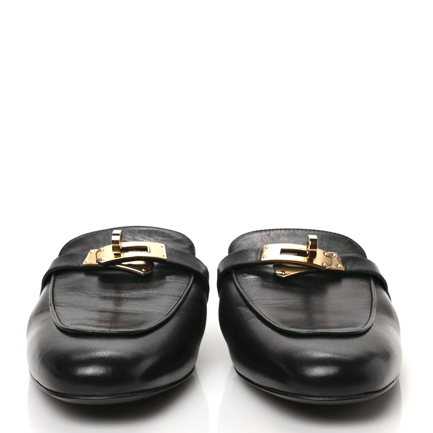 Goatskin Oz Mules 38 Black