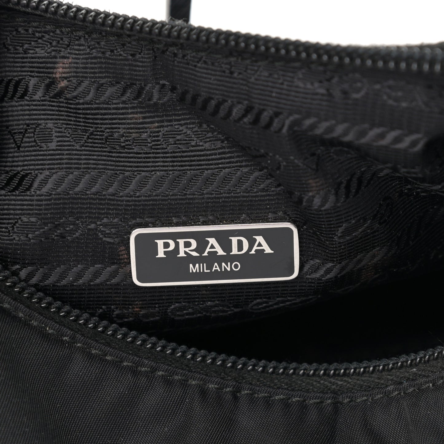 Tessuto Nylon Mini Re-Edition 2000 Bag Black
