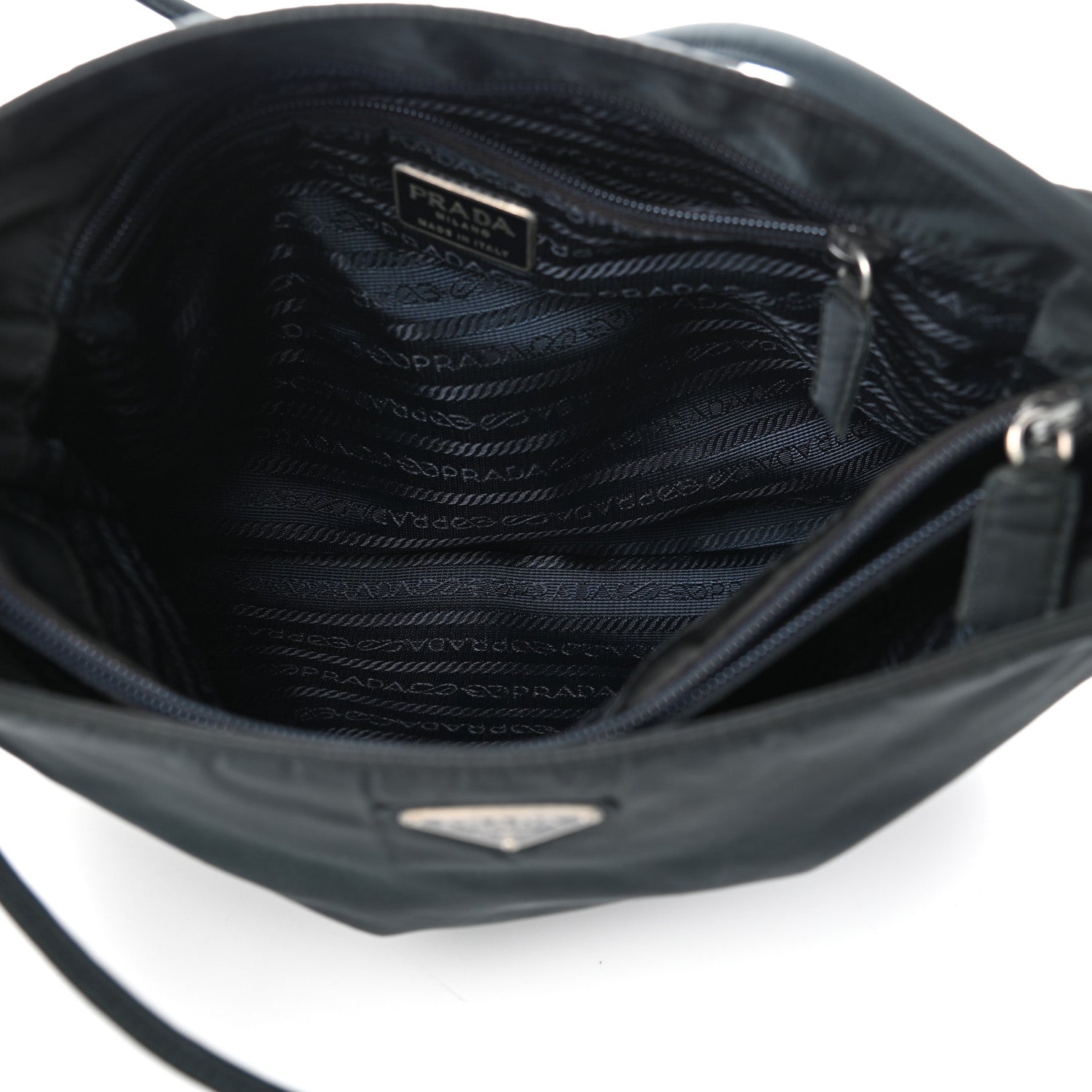 Prada Tessuto Nylon Tote Black 6 of 10
