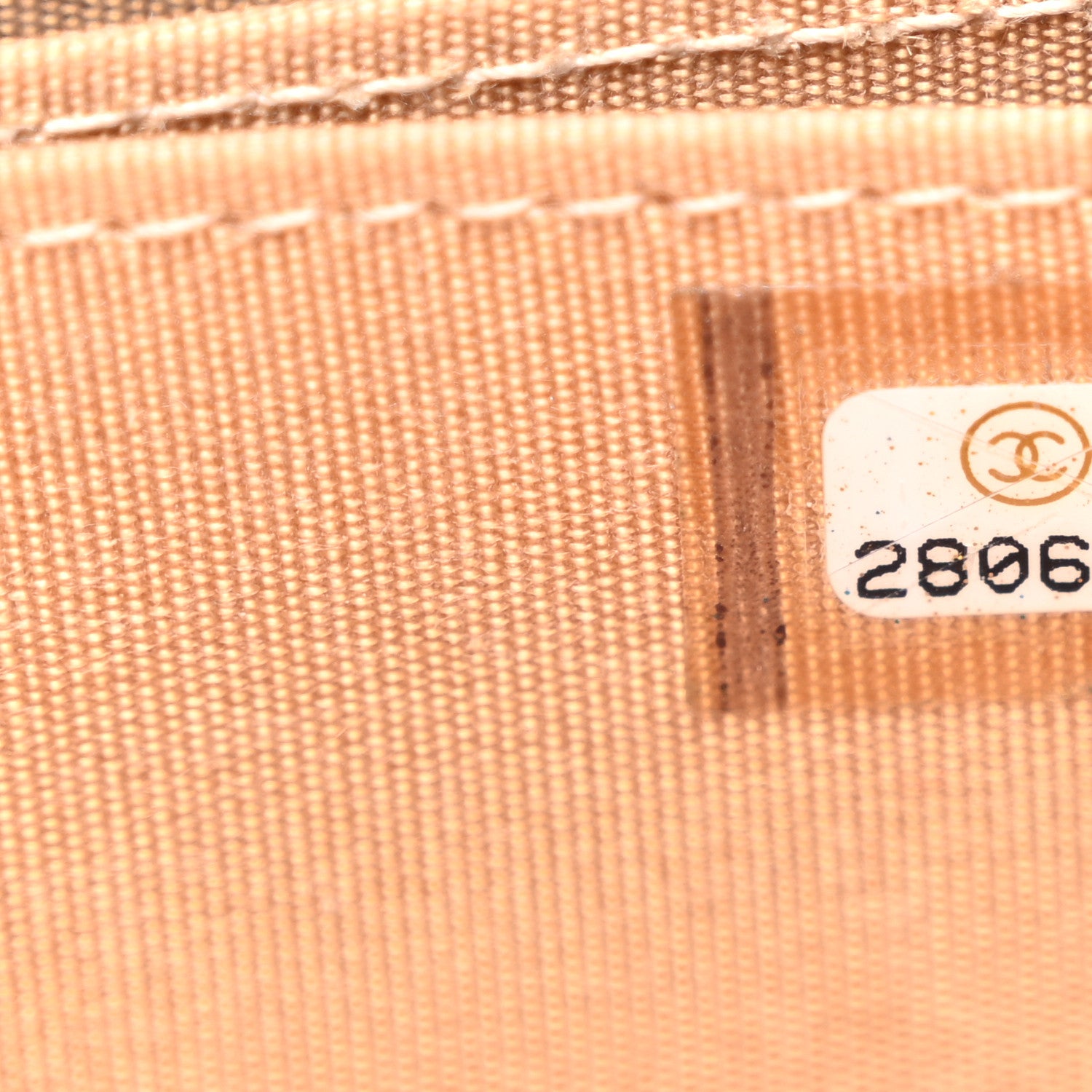 Chanel Caviar Quilted Boy Zip Around Coin Purse Wallet Beige 7 of 9