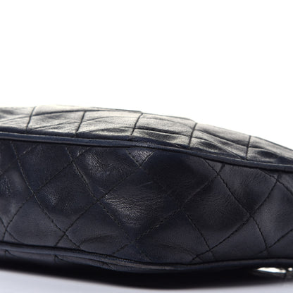 Chanel Lambskin Quilted CC Tassel Camera Case Navy 8 of 8