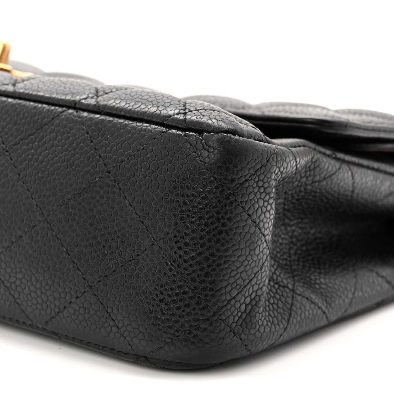 Chanel Caviar Quilted Medium Double Flap Black 10 of 10