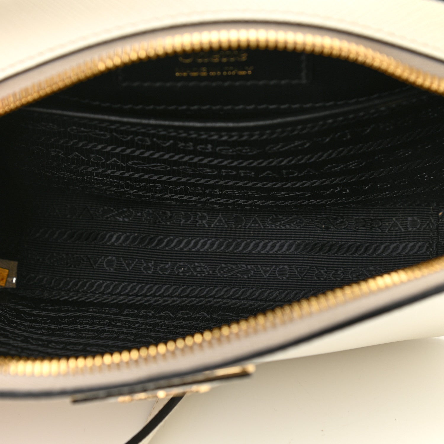 Prada Saffiano Lux Odette Crossbody White 4 of 8