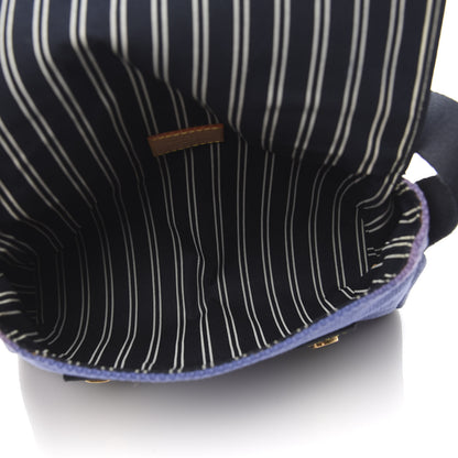 Louis Vuitton Toile Antigua Sac Rabat Blue 5 of 13